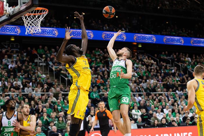 Eurolyga: Kauno „Žalgiris“ – Berlyno ALBA 77:71