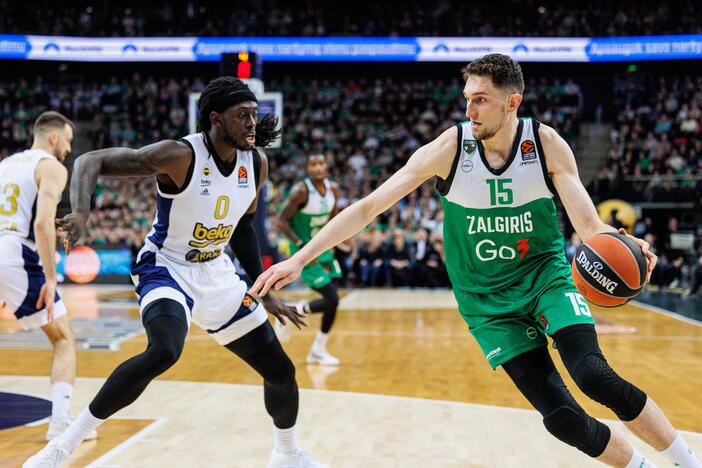 Eurolyga: Kauno „Žalgiris“ – Stambulo „Fenerbahce“ 98:75