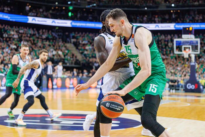 Eurolyga: Kauno „Žalgiris“ – Stambulo „Fenerbahce“ 98:75