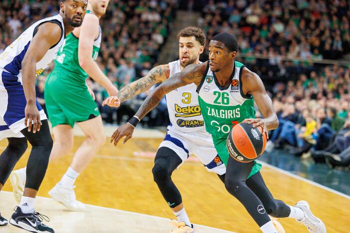 Eurolyga: Kauno „Žalgiris“ – Stambulo „Fenerbahce“ 98:75