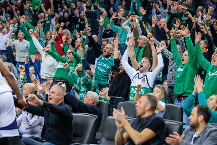 Eurolyga: Kauno „Žalgiris“ – Stambulo „Fenerbahce“ 98:75