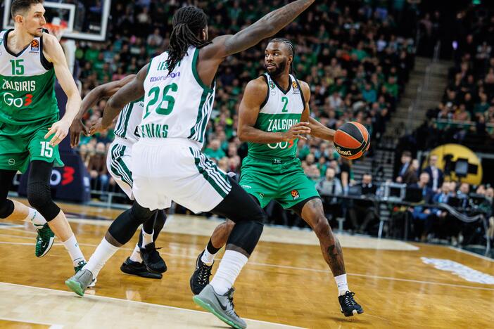 Eurolyga: Kauno „Žalgiris“ – Atėnų „Panathinaikos“ 80:68