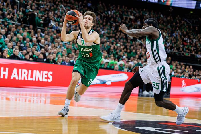 Eurolyga: Kauno „Žalgiris“ – Atėnų „Panathinaikos“ 80:68