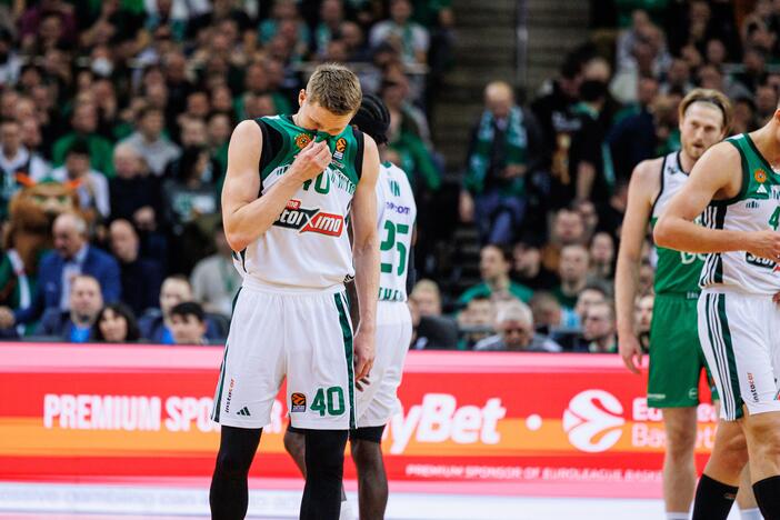 Eurolyga: Kauno „Žalgiris“ – Atėnų „Panathinaikos“ 80:68