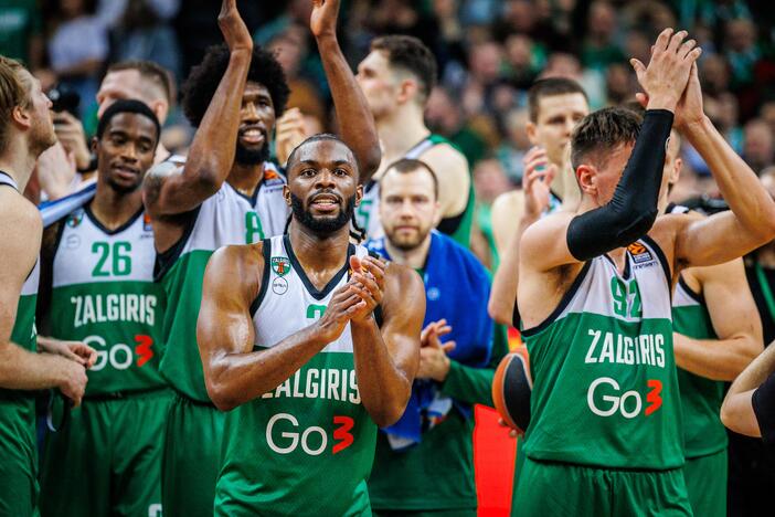 Eurolyga: Kauno „Žalgiris“ – Atėnų „Panathinaikos“ 80:68