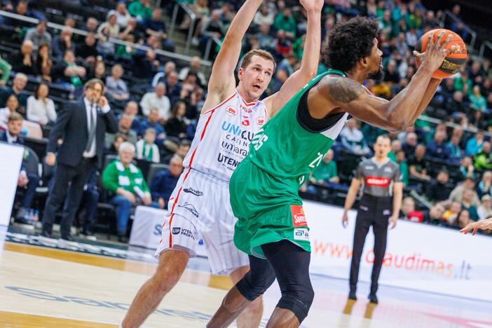 LKL:  Kauno „Žalgiris“ – Utenos „Uniclub Casino – Juventus“ 101:63