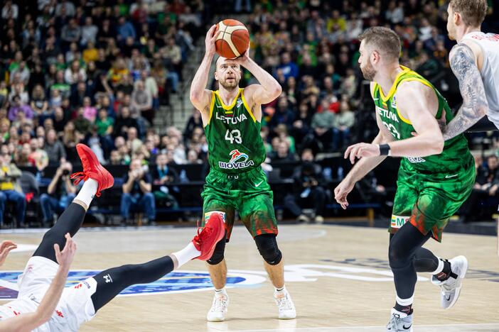 Europos krepšinio čempionato atranka: Lietuva – Lenkija 83:64