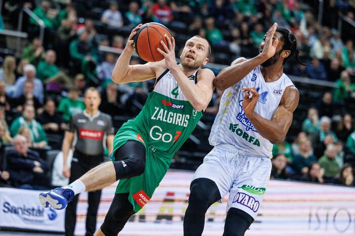 LKL:  Kauno „Žalgiris“ – Pasvalio „Pieno žvaigždės“ 97:77