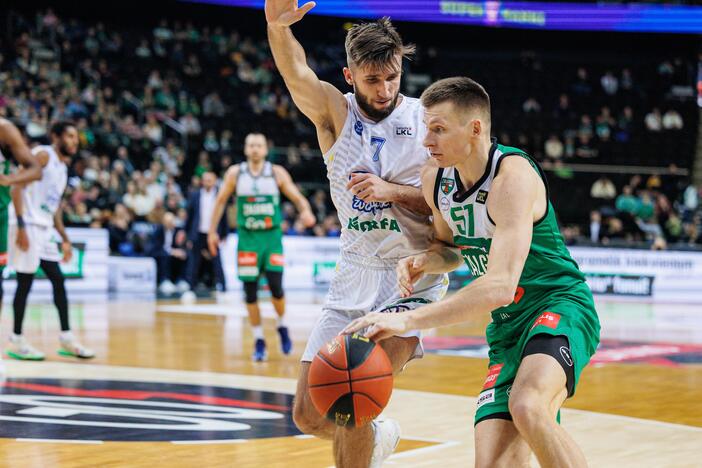 LKL:  Kauno „Žalgiris“ – Pasvalio „Pieno žvaigždės“ 97:77