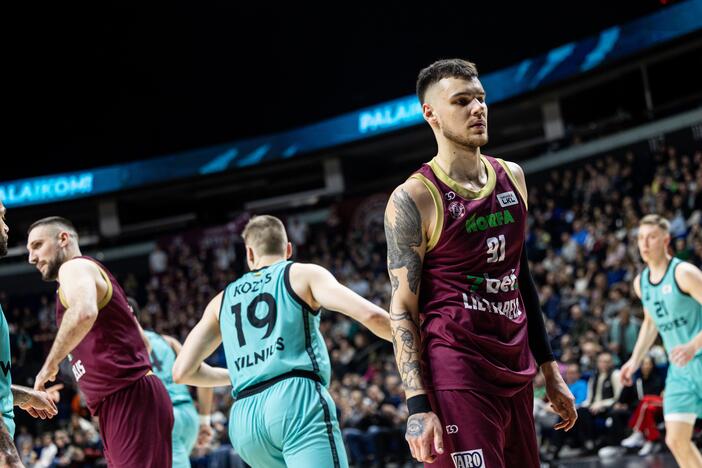 LKL: Vilniaus „Wolves“ – Panevėžio „7bet-Lietkabelis“ 109:72