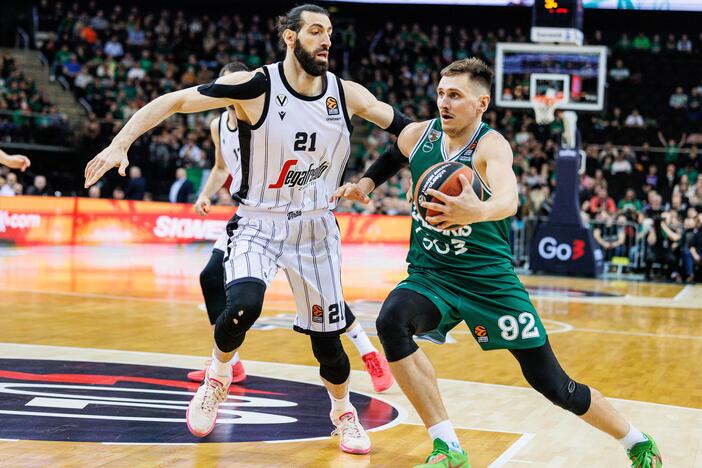 Eurolyga: Kauno „Žalgiris“ – Bolonijos „Virtus“ 96:81