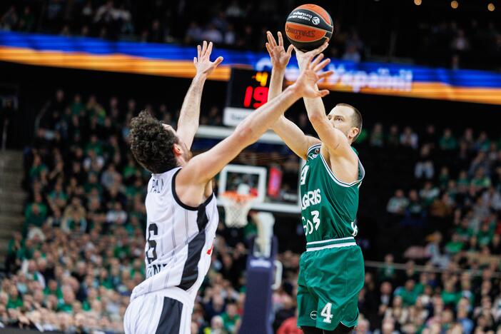 Eurolyga: Kauno „Žalgiris“ – Bolonijos „Virtus“ 96:81