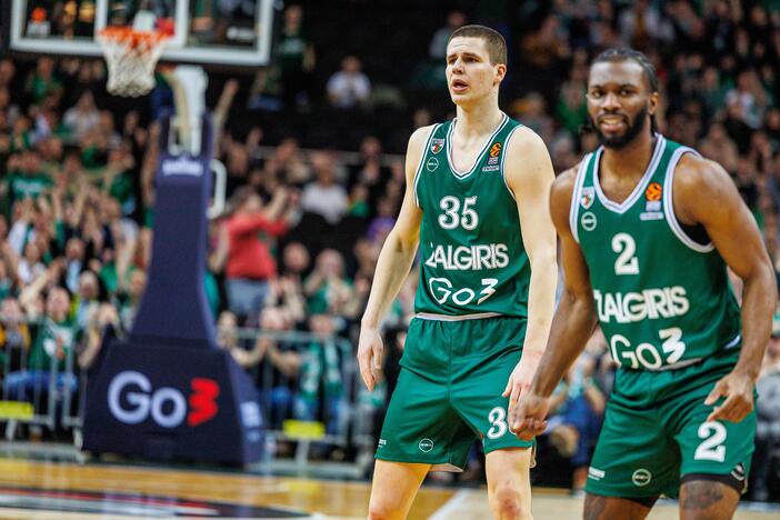 Eurolyga: Kauno „Žalgiris“ – Bolonijos „Virtus“ 96:81