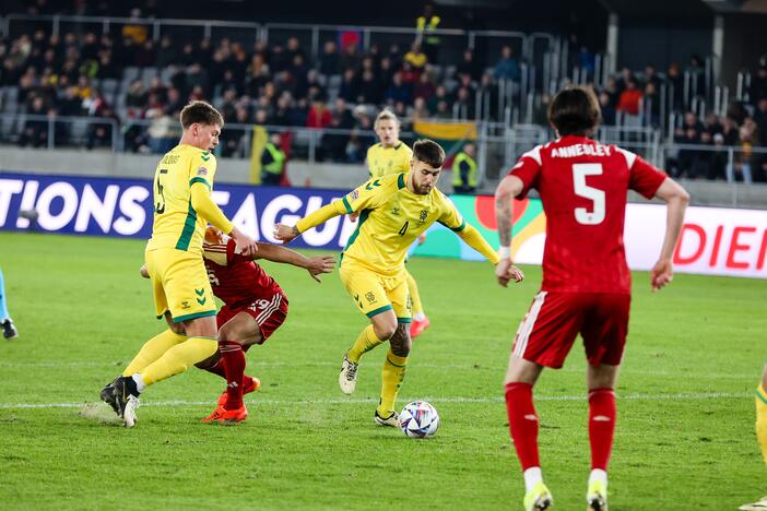 UEFA Tautų lygos rungtynės: Lietuva – Gibraltaras 1:0