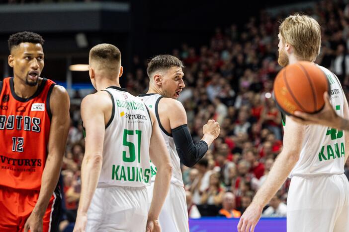 LKL finalas: Vilniaus „Rytas“ – Kauno „Žalgiris“ 88:87