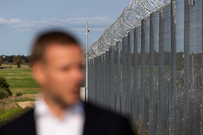 Lietuvos ir Latvijos užsienio reikalų ministrų vizitas pasienyje