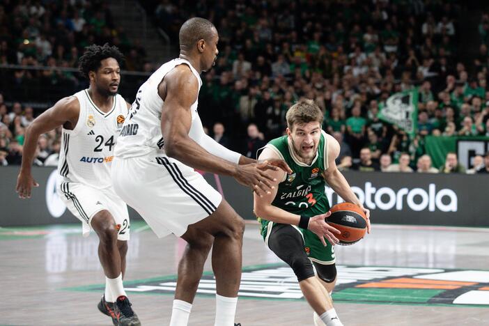 Eurolyga: Kauno „Žalgiris“ – Madrido „Real“ 64:83