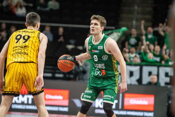 KMT ketvirtfinalis: „Žalgiris“ – „Šiauliai“ 92:85