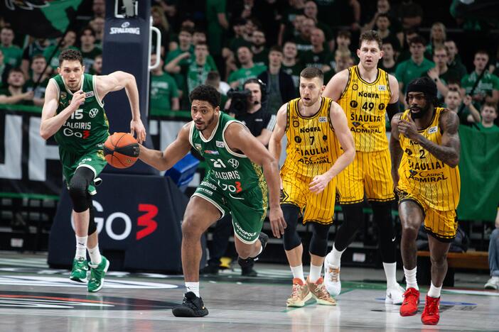 KMT ketvirtfinalis: „Žalgiris“ – „Šiauliai“ 92:85