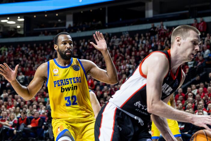 FIBA Čempionų lyga: Vilniaus „Rytas“ – Atėnų „Peristeri“ 92:110