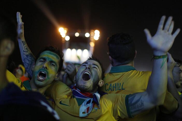 Pasaulio futbolo čempionato rungtynės: Čilė - Australija