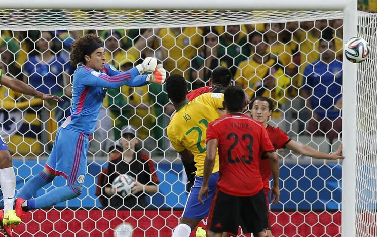 Pasaulio futbolo čempionatas: Brazilija - Meksika