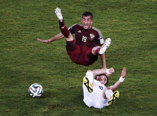 Pasaulio futbolo čempionatas: Rusija - Pietų Korėja