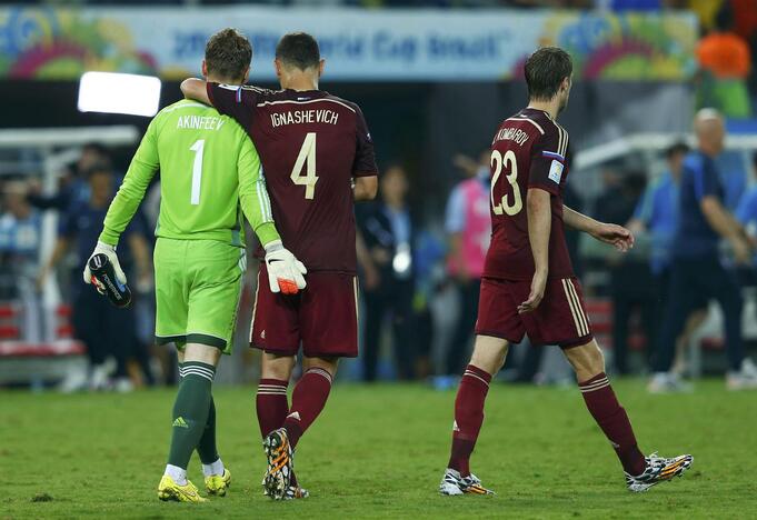 Pasaulio futbolo čempionatas: Rusija - Pietų Korėja