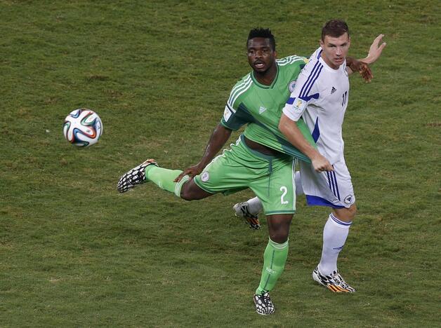 Pasaulio futbolo čempionatas: Bosnija ir Hercegovina - Nigerija