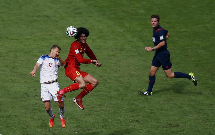 Pasaulio futbolo čempionatas: Belgija - Rusija