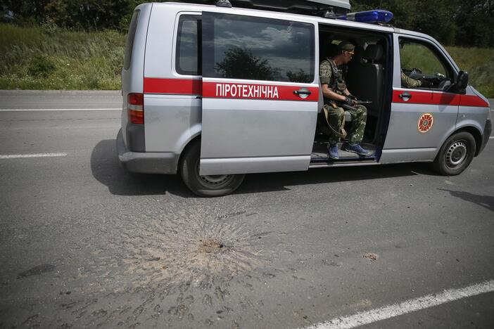 Ukrainoje per susirėmimus žūsta ir civiliai gyventojai