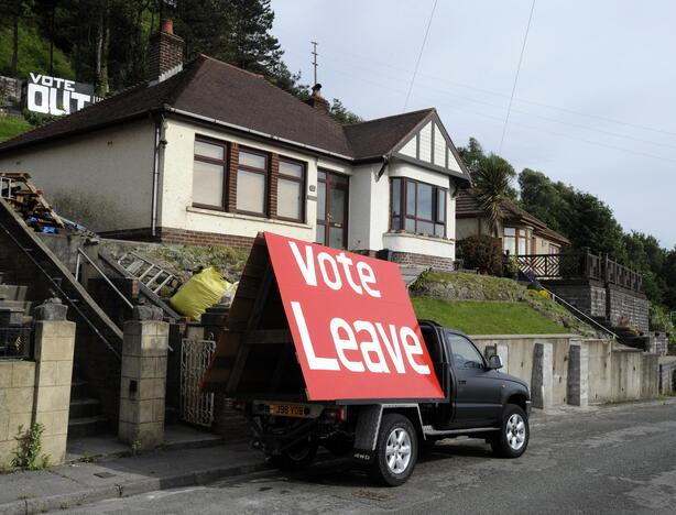 Didžiojoje Britanijoje – istorinis referendumas