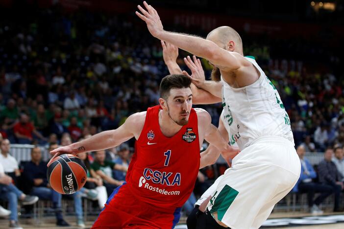 Eurolyga: „Žalgiris“ - CSKA 79:77