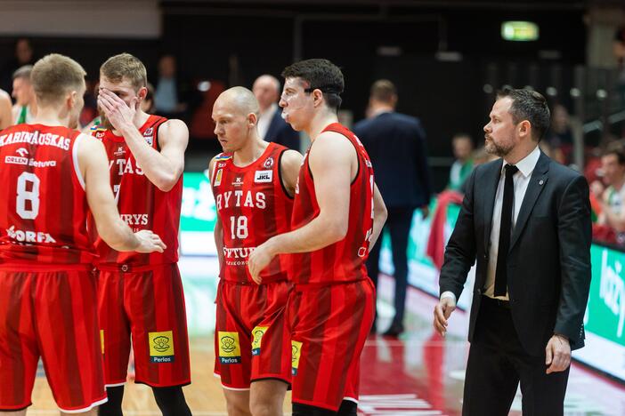 LKL ketvirtfinalis: Vilniaus „Rytas“ – Alytaus „Dzūkija“ 87:59