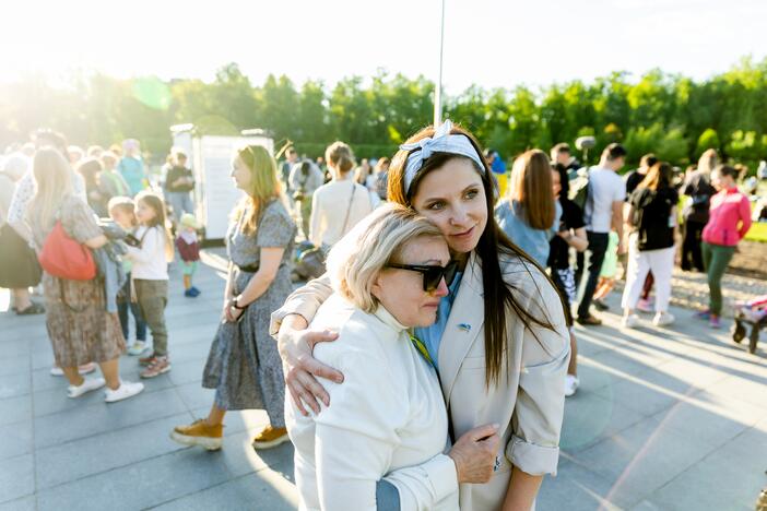 Žuvusiųjų Ukrainoje pagerbimo ceremonija