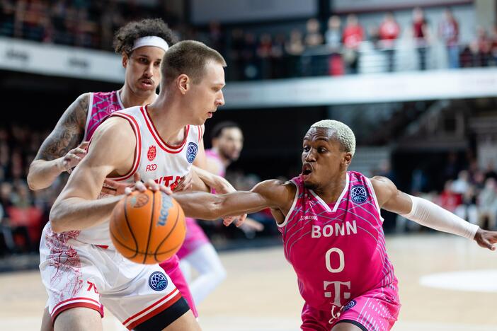 FIBA Čempionų lyga: Vilniaus „Rytas“ – Bonos „Telekom Baskets“ 79:86