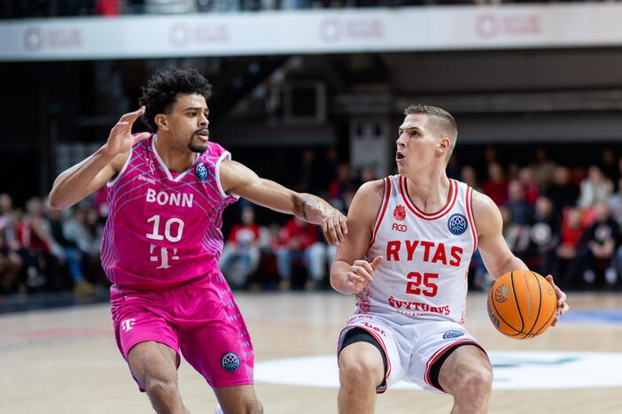 FIBA Čempionų lyga: Vilniaus „Rytas“ – Bonos „Telekom Baskets“ 79:86