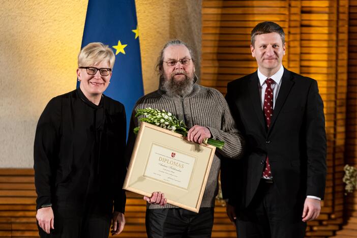 Vyriausybės kultūros ir meno premijų laureatų apdovanojimų ceremonija