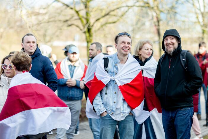 Baltarusijos nepriklausomybės dienos minėjimas Vilniuje