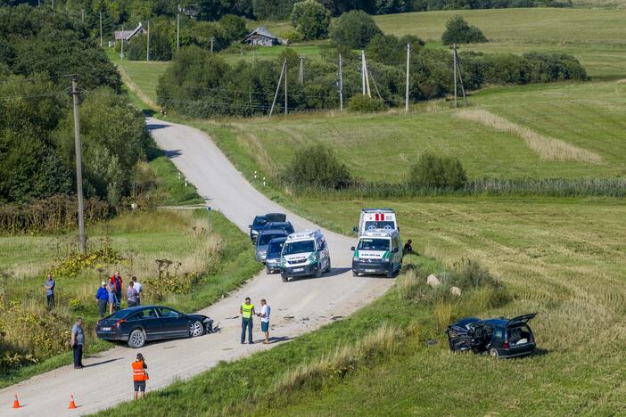 Tragiška avarija Vilniaus rajone