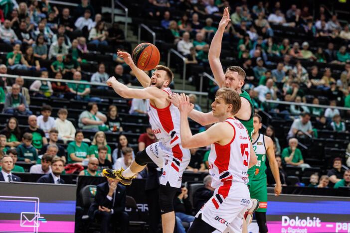 LKL: Kauno „Žalgiris“ – Mažeikių „M Basket–Delamode“ 95:68