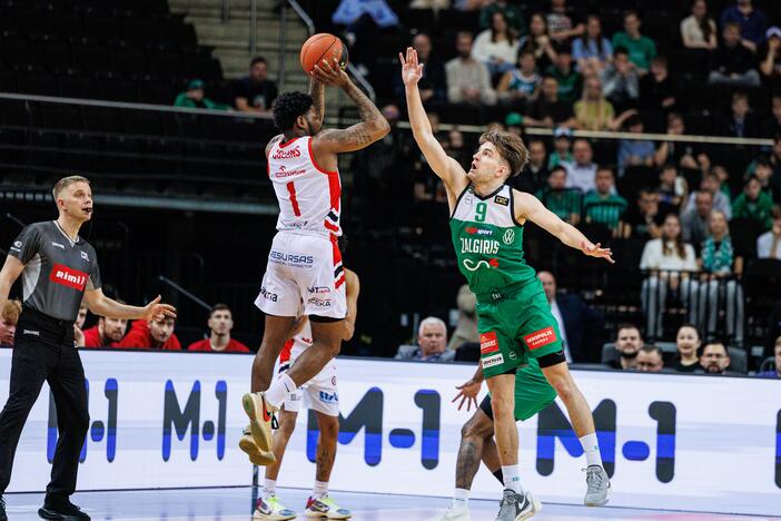 LKL: Kauno „Žalgiris“ – Mažeikių „M Basket–Delamode“ 95:68