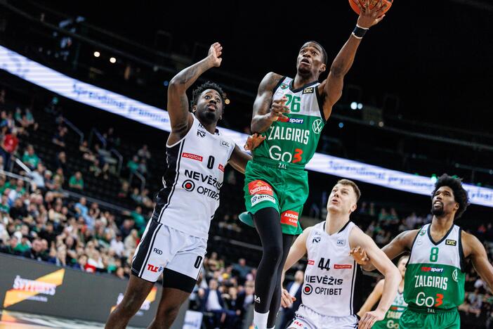 LKL: Kauno „Žalgiris“ – Kėdainių „Nevėžis-Optibet“ 102:78