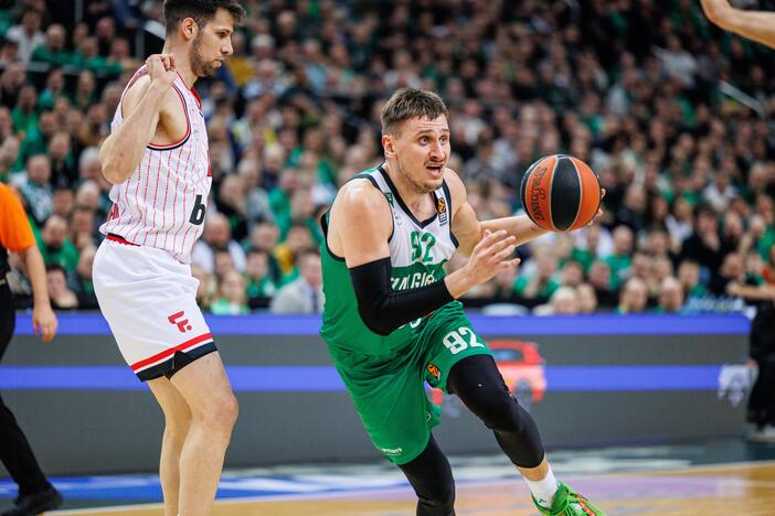 Eurolyga: Kauno „Žalgiris“ – Pirėjo „Olympiacos“ 76:95