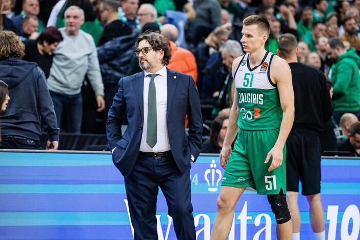 Eurolyga: Kauno „Žalgiris“ – Pirėjo „Olympiacos“ 76:95