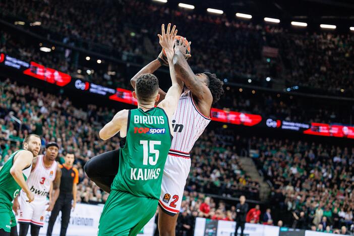 Eurolyga: Kauno „Žalgiris“ – Pirėjo „Olympiacos“ 76:95