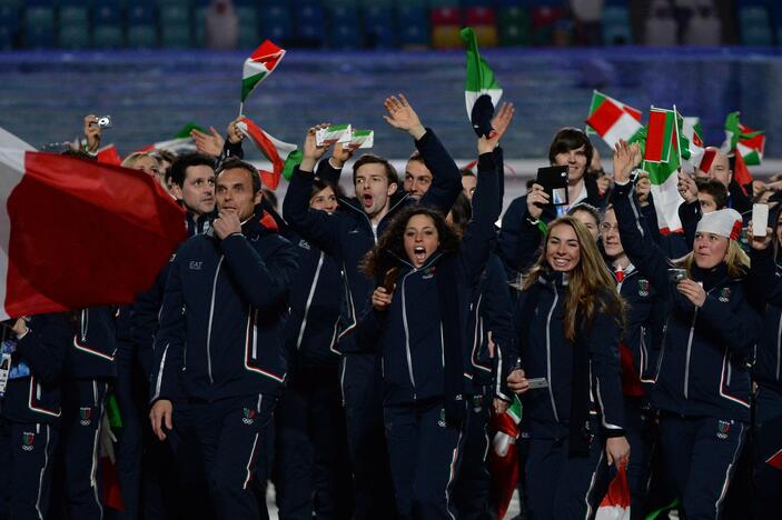 Sočio olimpinių žaidynių atidarymo ceremonija