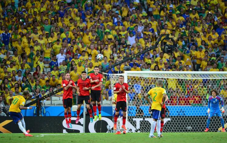 Pasaulio futbolo čempionatas: Brazilija - Meksika