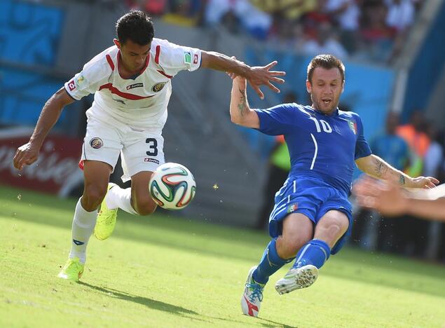 Pasaulio futbolo čempionatas: Italija - Kosta Rika