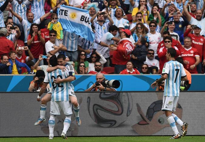 Pasaulio futbolo čempionatas: Argentina - Nigerija